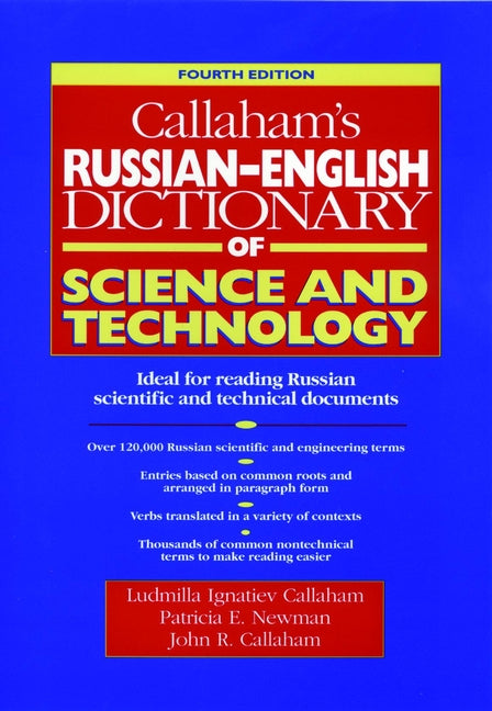 Callaham's Russian-English Dictionary of Science and Technology (Hardback) 9780471611394