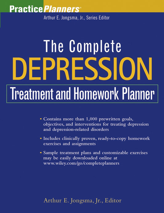 The Complete Depression Treatment and Homework Planner (Paperback / softback) 9780471645153