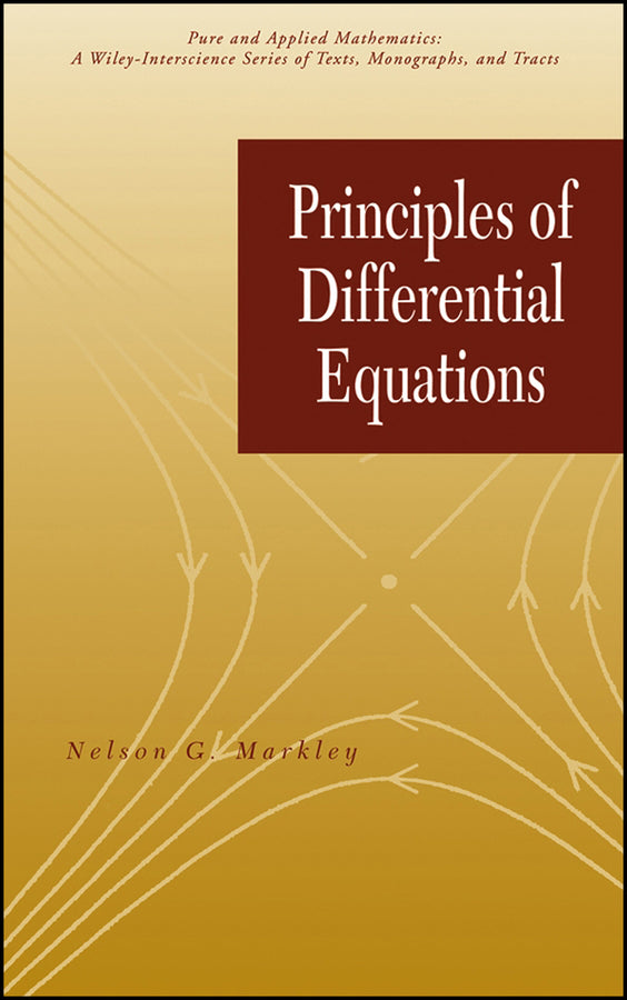 Principles of Differential Equations (Hardback) 9780471649564