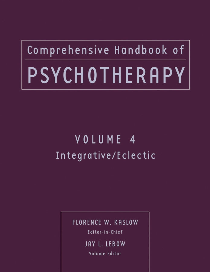 Comprehensive Handbook of Psychotherapy, Integrative / Eclectic (Paperback / softback) 9780471653318