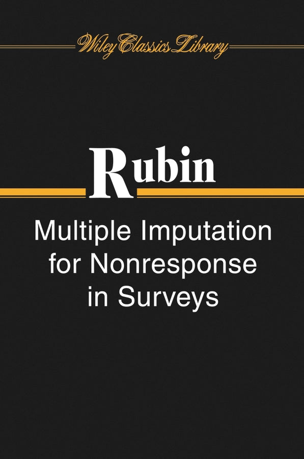 Multiple Imputation for Nonresponse in Surveys (Paperback / softback) 9780471655749