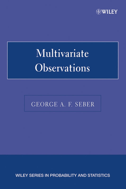 Multivariate Observations (Paperback / softback) 9780471691211