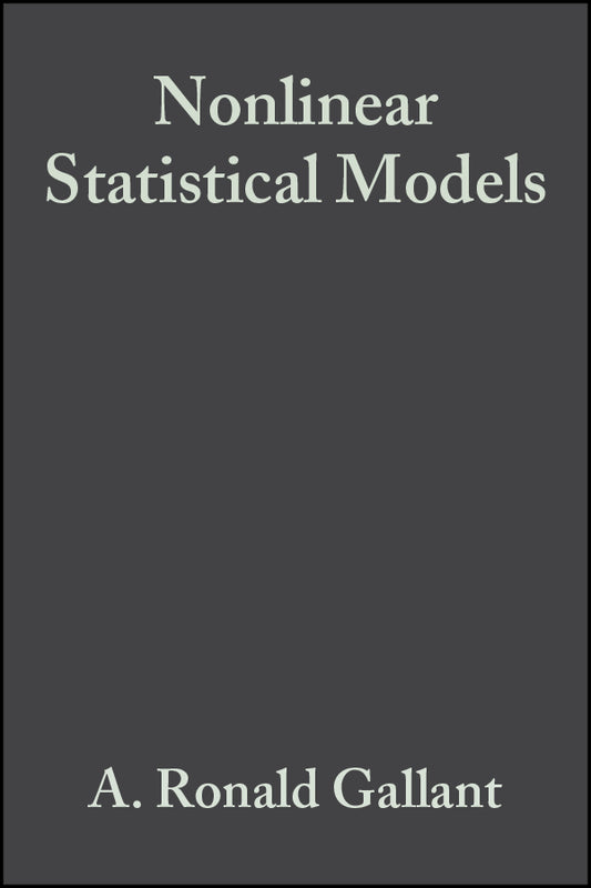 Nonlinear Statistical Models (Hardback) 9780471802600
