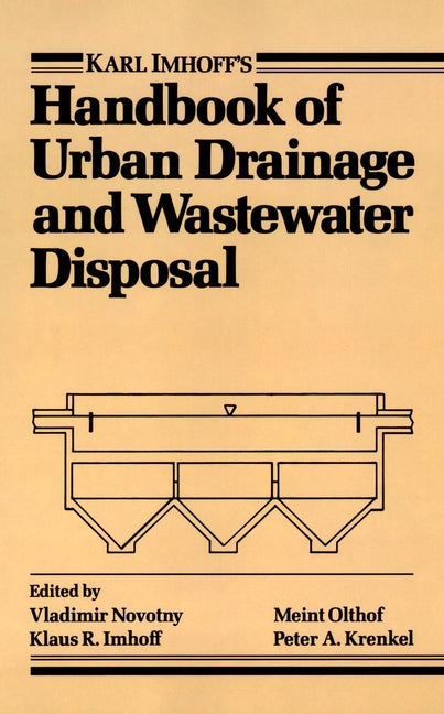 Karl Imhoff's Handbook of Urban Drainage and Wastewater Disposal (Hardback) 9780471810377