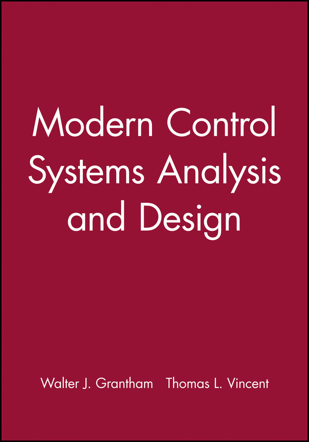 Modern Control Systems Analysis and Design (Paperback / softback) 9780471811930
