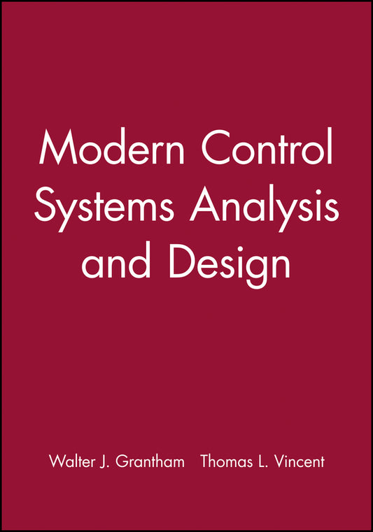 Modern Control Systems Analysis and Design (Paperback / softback) 9780471811930
