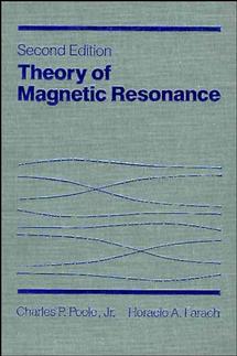 Theory of Magnetic Resonance (Hardback) 9780471815303