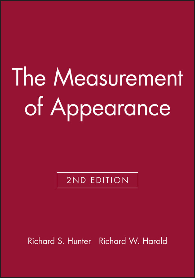 The Measurement of Appearance (Hardback) 9780471830061