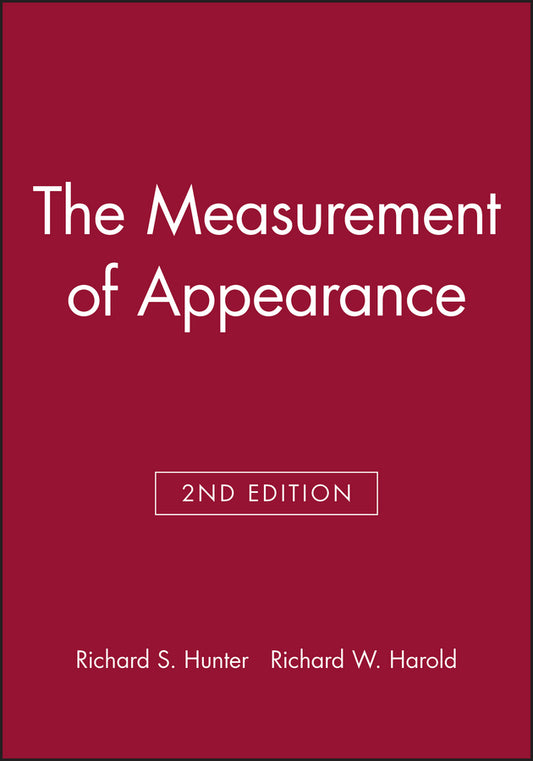 The Measurement of Appearance (Hardback) 9780471830061