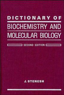 Dictionary of Biochemistry and Molecular Biology (Hardback) 9780471840893