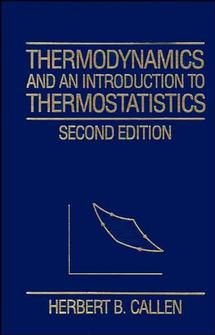 Thermodynamics and an Introduction to Thermostatistics (Paperback / softback) 9780471862567
