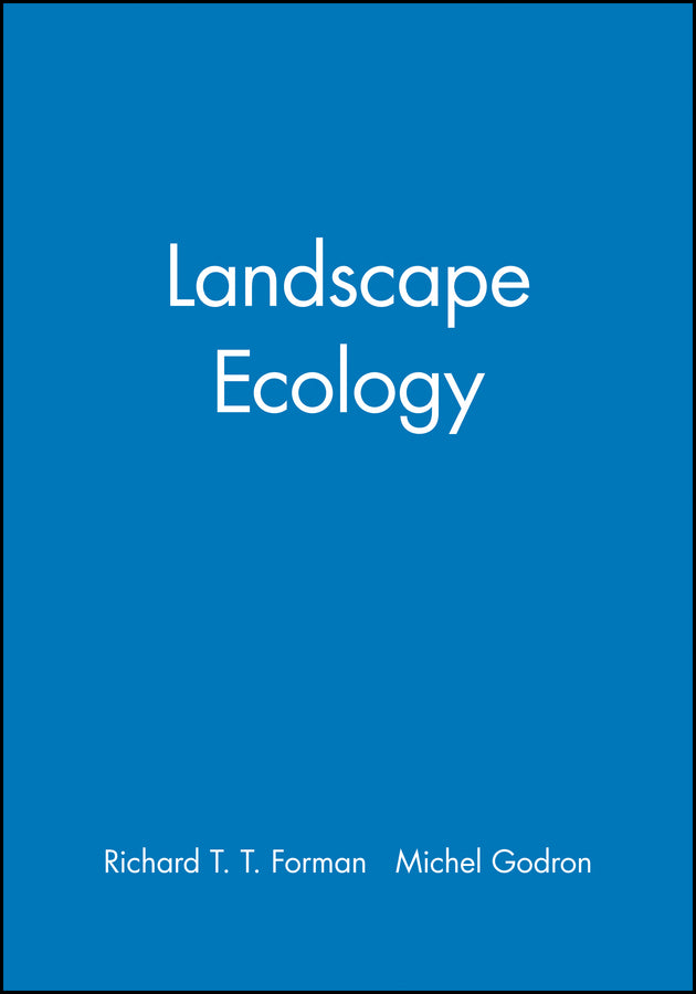 Landscape Ecology (Paperback / softback) 9780471870371