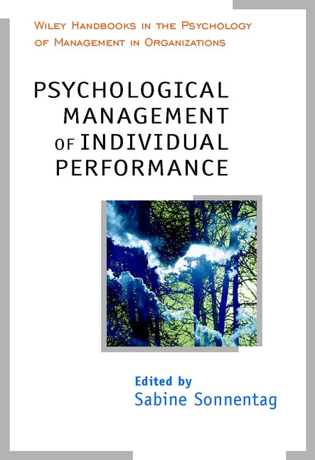 Psychological Management of Individual Performance (Hardback) 9780471877264