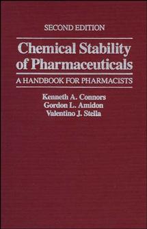 Chemical Stability of Pharmaceuticals; A Handbook for Pharmacists (Hardback) 9780471879558