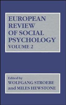 European Review of Social Psychology, Volume 2 (Hardback) 9780471929994