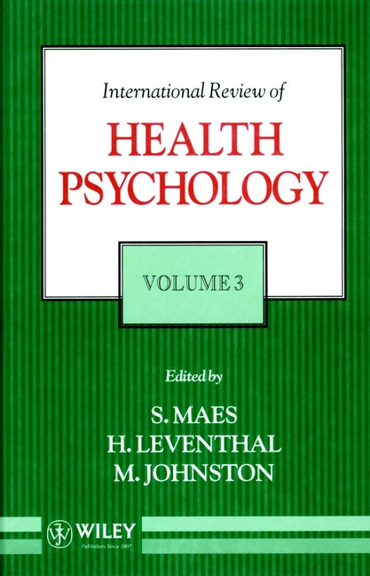 International Review of Health Psychology (Hardback) 9780471944560