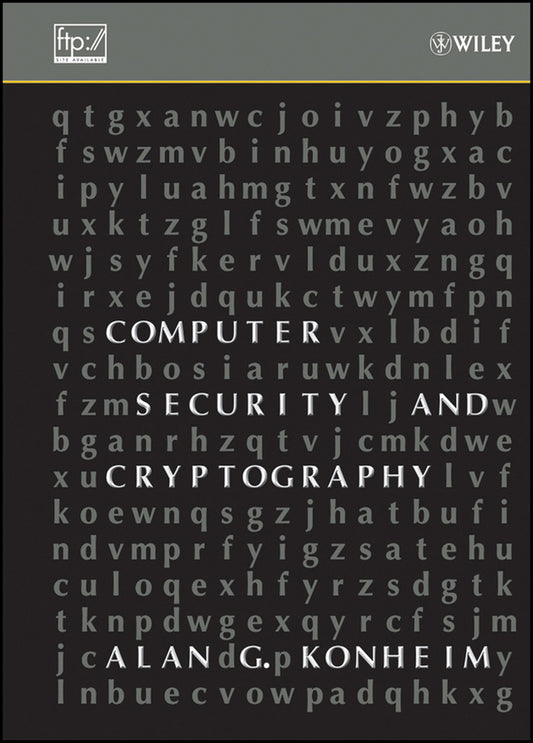 Computer Security and Cryptography (Hardback) 9780471947837