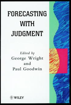 Forecasting with Judgment (Hardback) 9780471970149
