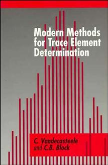 Modern Methods for Trace Element Determination (Paperback / softback) 9780471974451