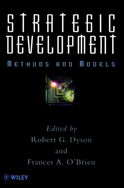 Strategic Development; Methods and Models (Paperback / softback) 9780471974956