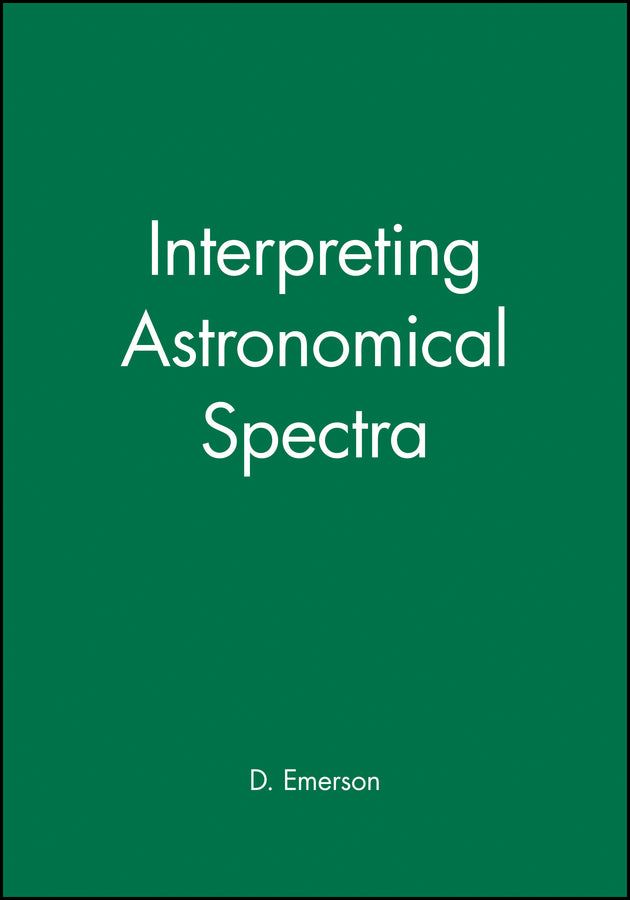 Interpreting Astronomical Spectra (Paperback / softback) 9780471976790