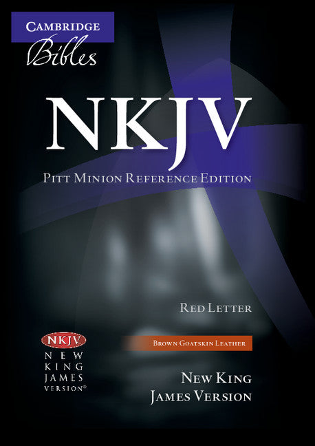 NKJV Pitt Minion Reference Bible, Brown Goatskin Leather, Red-letter Text, NK446XR (Leather / fine binding) 9780521132169