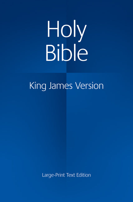 KJV Large Print Text Bible, KJ650:T (Hardback) 9780521163347