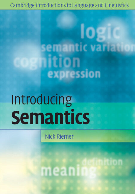 Introducing Semantics (Paperback / softback) 9780521617413