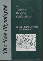 Tansley Review Collections I; Leaf Development and Function (Paperback / softback) 9780521627160