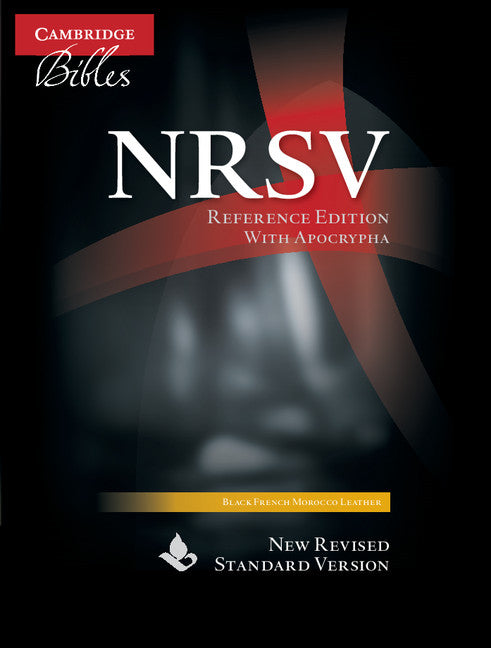 NRSV Reference Bible with Apocrypha, Black French Morocco Leather, NR563:XA (Leather / fine binding) 9780521681315