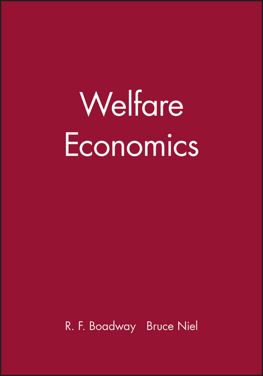 Welfare Economics (Paperback / softback) 9780631133278
