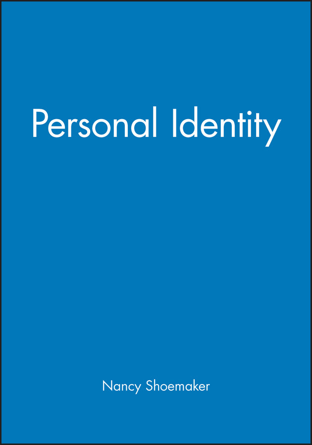 Personal Identity (Paperback / softback) 9780631134329