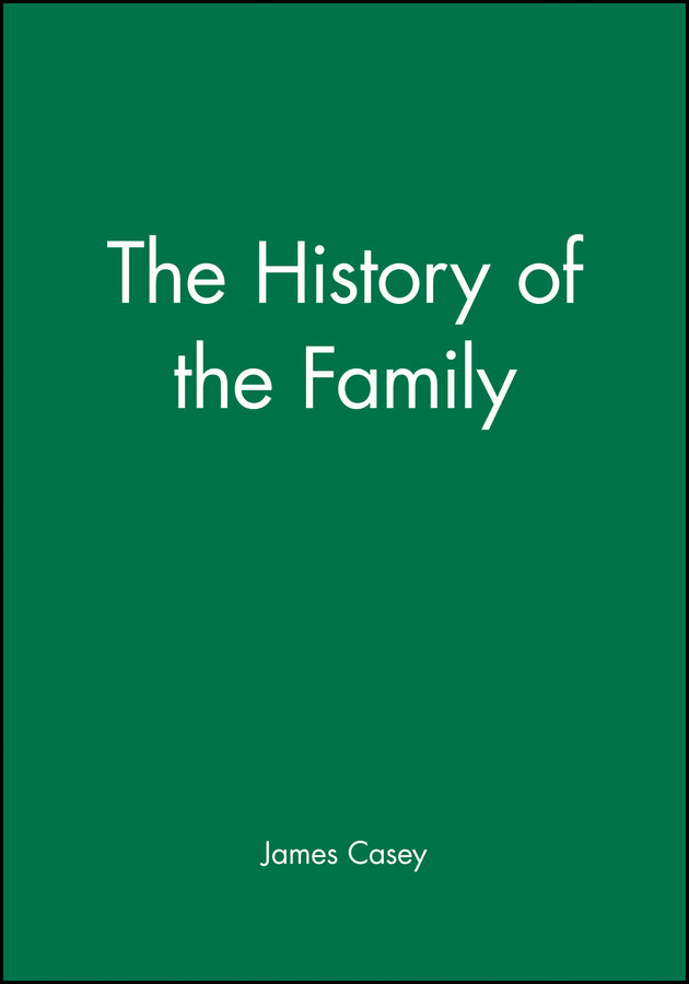 The History of the Family (Paperback / softback) 9780631146698
