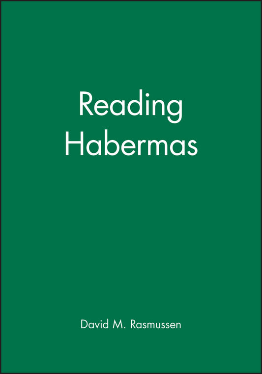 Reading Habermas (Paperback / softback) 9780631152743