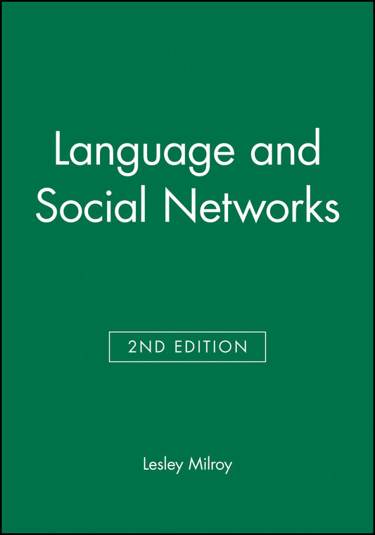 Language and Social Networks (Paperback / softback) 9780631153146