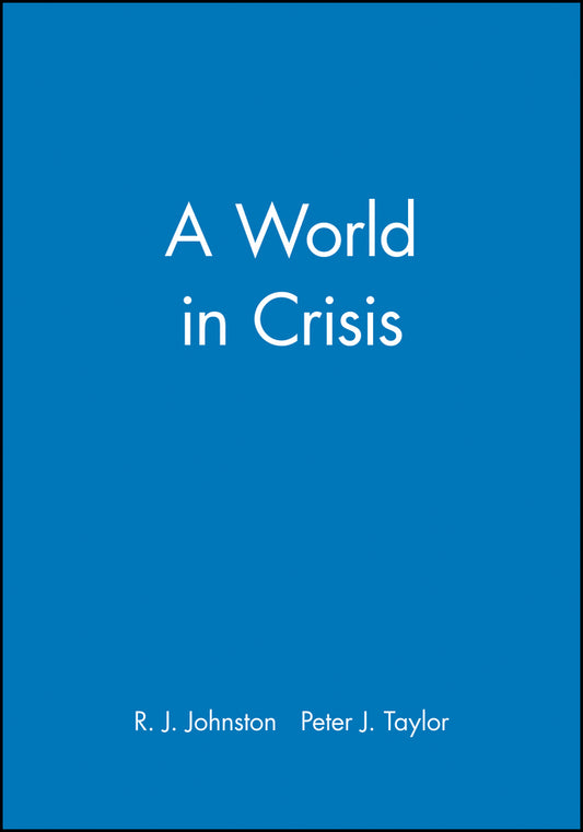 A World in Crisis (Paperback / softback) 9780631162711