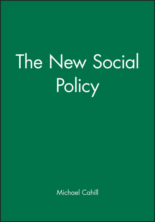 The New Social Policy (Paperback / softback) 9780631178620