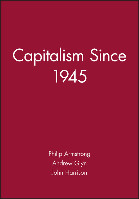 Capitalism Since 1945 (Paperback / softback) 9780631179351