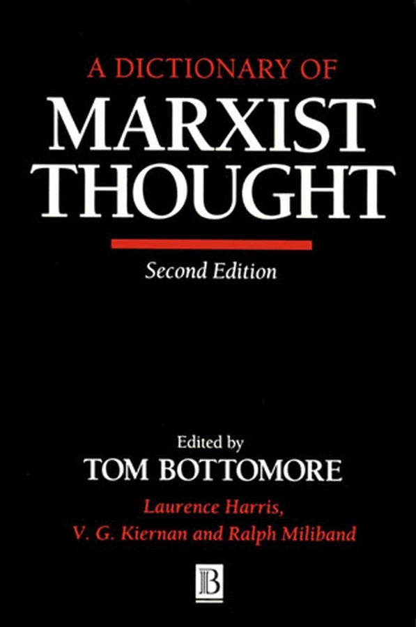 A Dictionary of Marxist Thought (Paperback / softback) 9780631180821