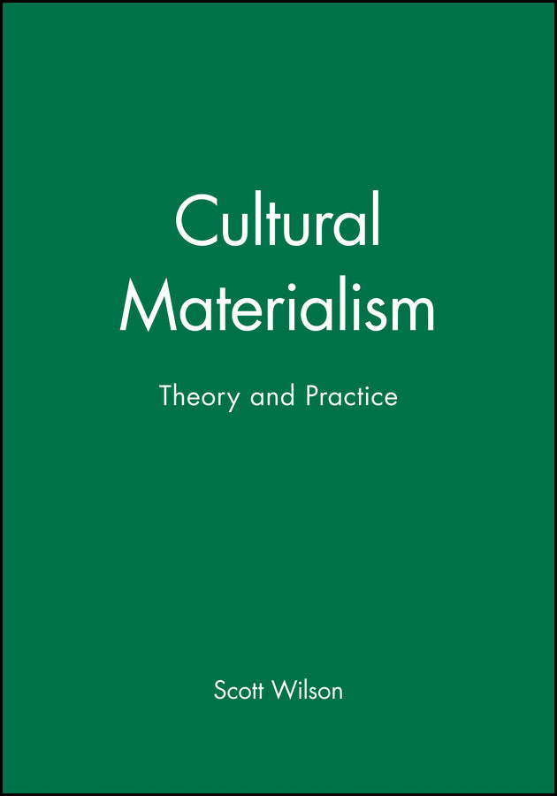 Cultural Materialism; Theory and Practice (Paperback / softback) 9780631185338