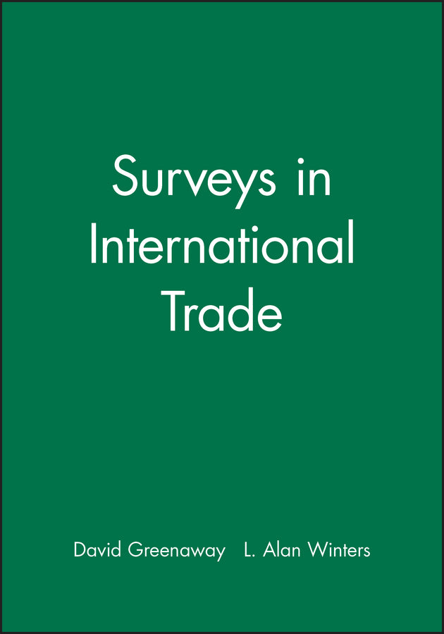 Surveys in International Trade (Paperback / softback) 9780631185895