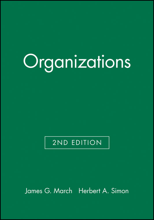Organizations (Paperback / softback) 9780631186311