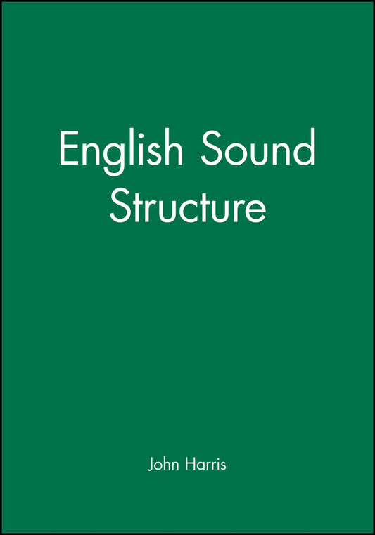English Sound Structure (Paperback / softback) 9780631187417