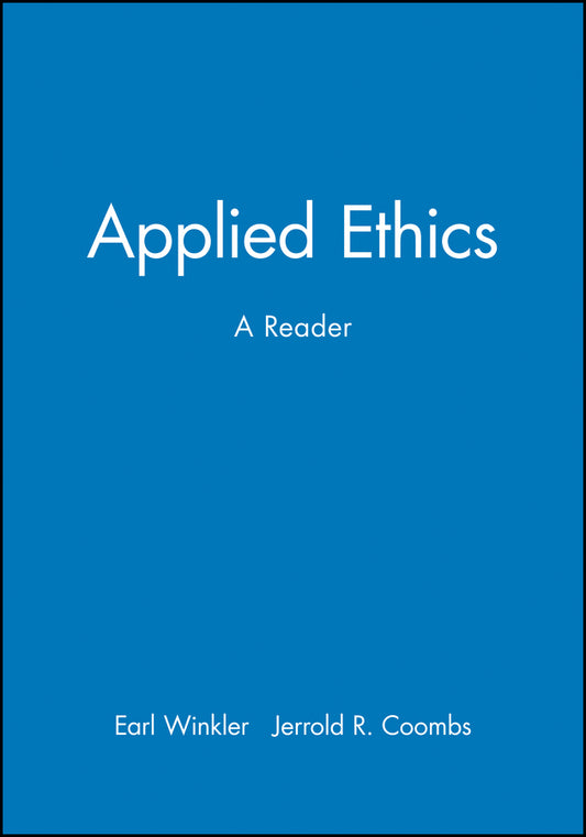 Applied Ethics; A Reader (Paperback / softback) 9780631188339