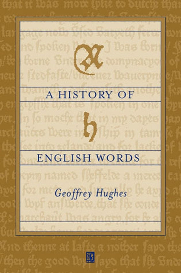 A History of English Words (Paperback / softback) 9780631188551