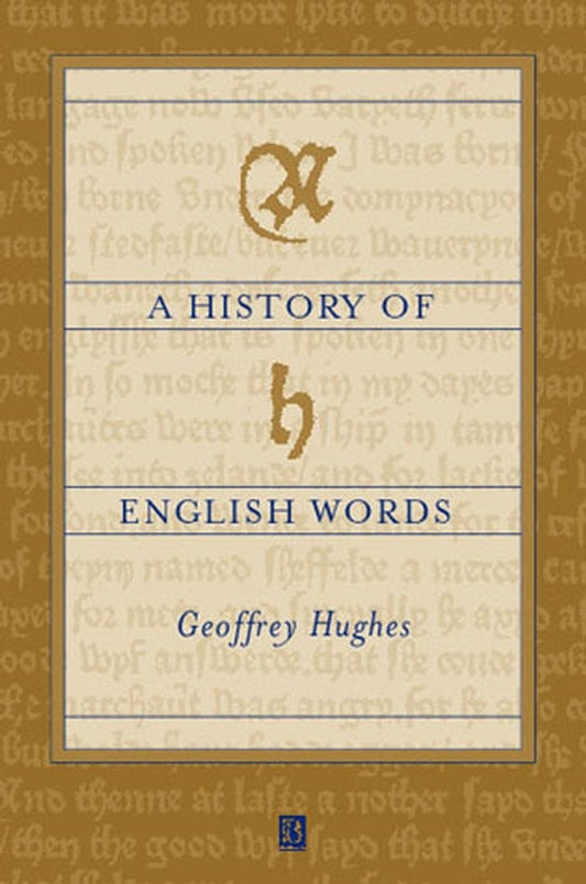 A History of English Words (Paperback / softback) 9780631188551