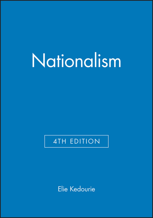 Nationalism (Paperback / softback) 9780631188858