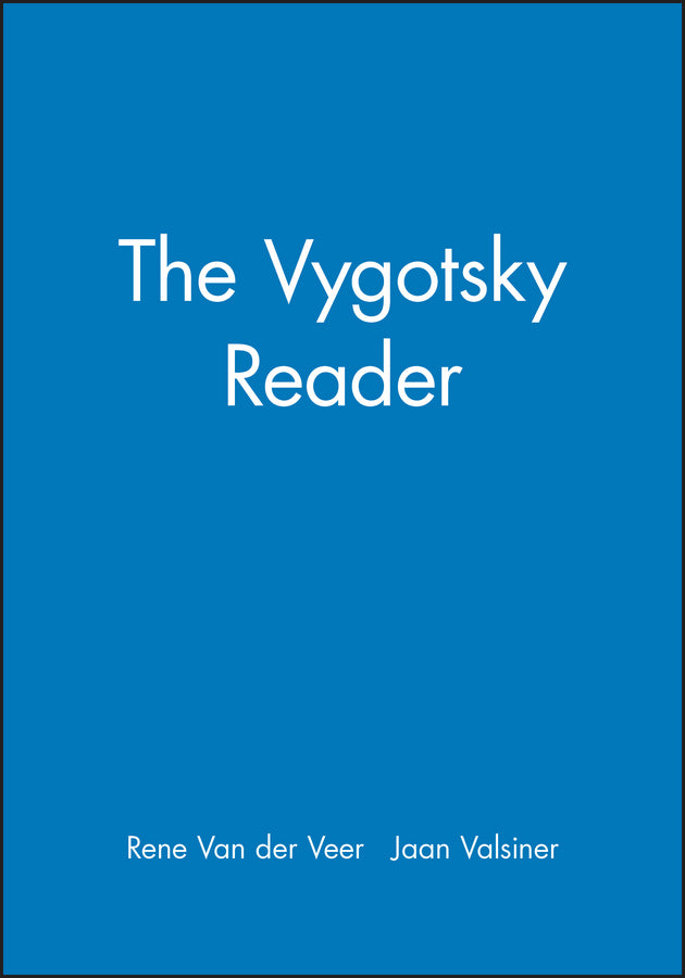 The Vygotsky Reader (Paperback / softback) 9780631188971
