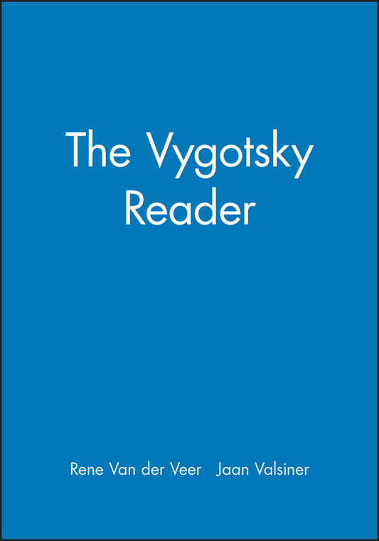 The Vygotsky Reader (Paperback / softback) 9780631188971