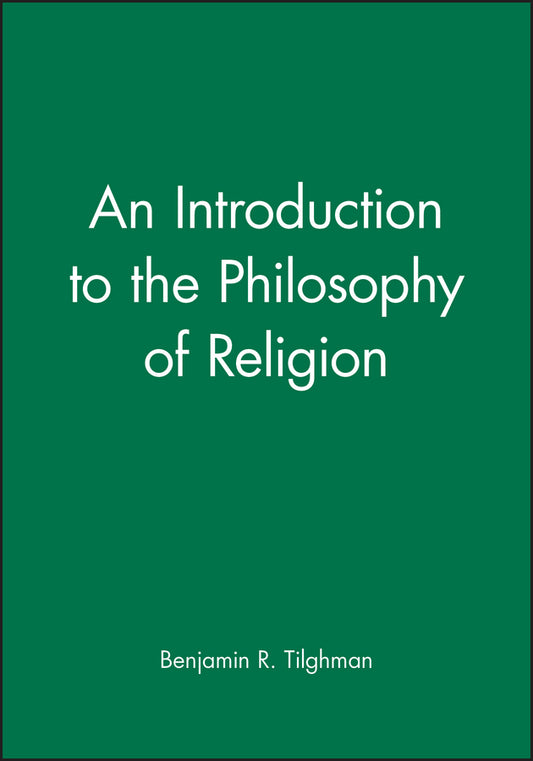 An Introduction to the Philosophy of Religion (Hardback) 9780631189374